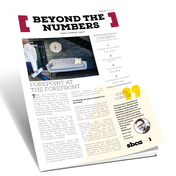 Beyond The Numbers, Issue 1, 2018